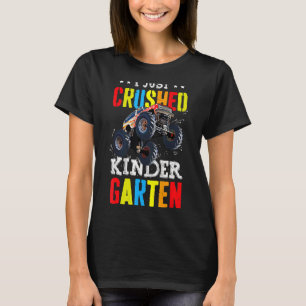 Jag krossade just Kindergarten Studenten Boys Mons T Shirt