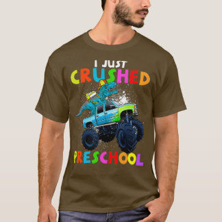 Jag krossade just Preschool Dinosaur TRe-spel T Shirt