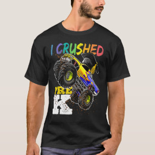 Jag krossade Lastbil Studentmössa Boy. T Shirt