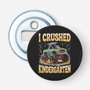 Jag krossade monstertruck-examen i förskolan flasköppnare