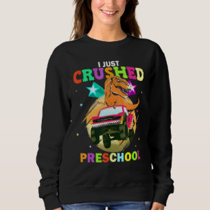 Jag krossade nyss Preschool T Rex Monster Lastbil Shirt