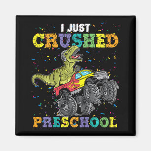 Jag Krossade Precis Förskole Dinosaurie T-Rex Spel Magnet