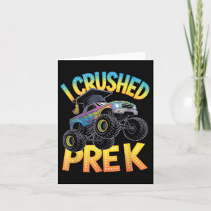 Jag krossade Preschool Kids Bo före K Studenten Kort