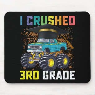Jag krossade tredje klass monstertruck examen musmatta