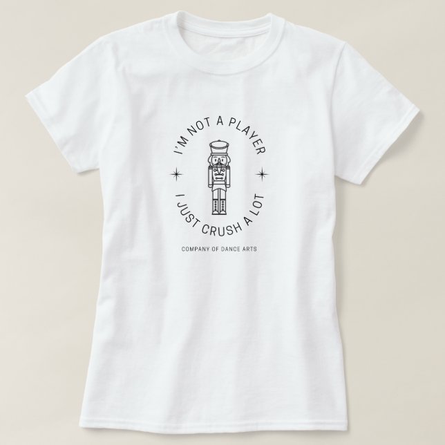 Jag krossar bara mycket t shirt (Design framsida)