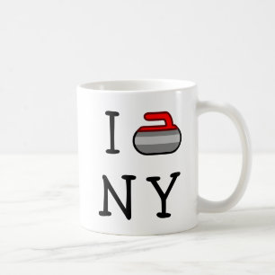 Jag krullar muggen för NY-~-Ardsley kaffe Kaffemugg