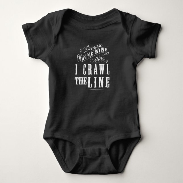 Jag kryper fodrababyen tee (Framsida)
