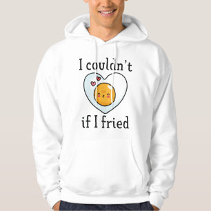 Jag kunde inte om jag skulle bli frisk hoodie