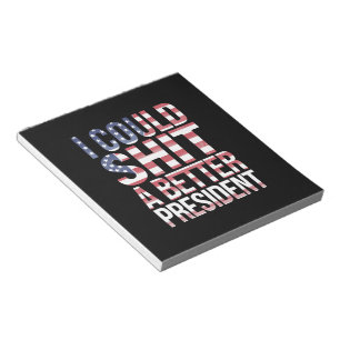 Jag Kunde Sy En Bättre President Anti Trump Anteckningsblock
