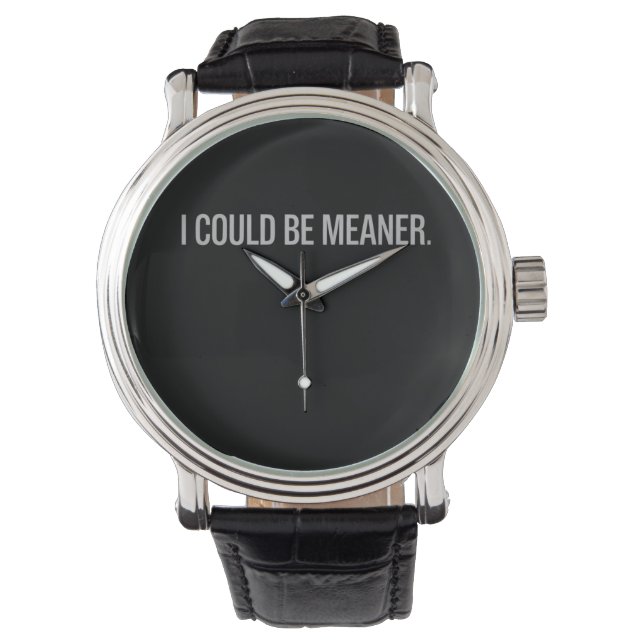 Jag kunde vara elakare armbandsur (Framsida)