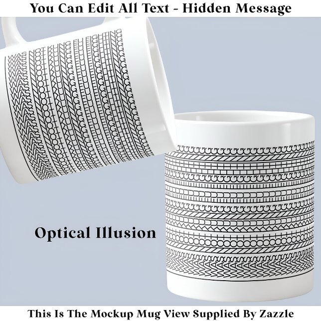 Jag Kung fu inte att bekämpa Gömt meddelande 123B- Jumbo Mugg (Skapare uppladdad)