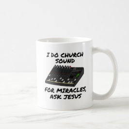 Jag kyrkan Ljud för Miracles frågar Jesus, kyrkan Kaffemugg