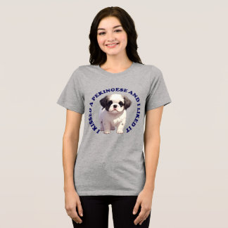 Jag kysste en Pekingeser-valp T Shirt