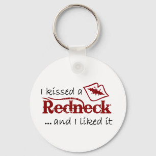 Jag kysste en Redneck! Nyckelring