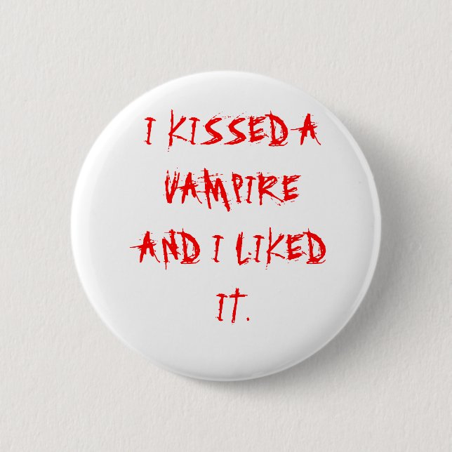 JAG KYSSTE EN VAMPYR, OCH JAG GILLADE HONOM KNAPP (Framsida)
