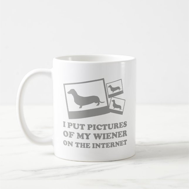 Jag la Bilder på min Wiener på Internetkaffet Kaffemugg (Vänster)