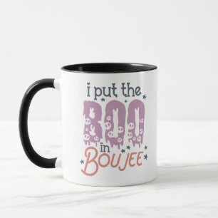 Jag la Boo i Boojee White Halloween Mugg