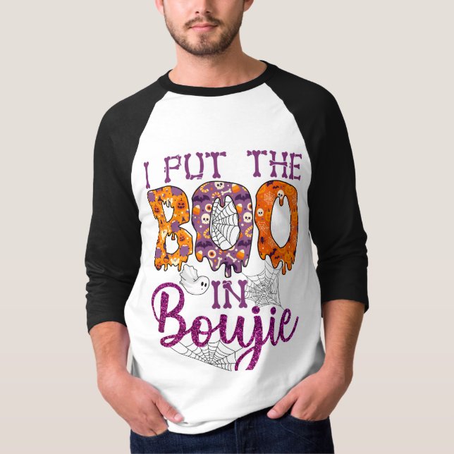 Jag la Boo i Bougie T Shirt (Framsida)