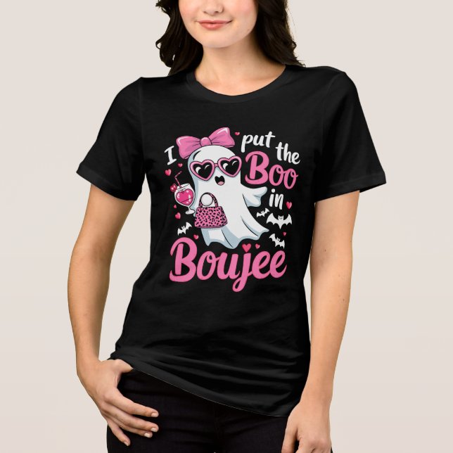 Jag la Boo i Boujee-presenten T Shirt (Framsida)