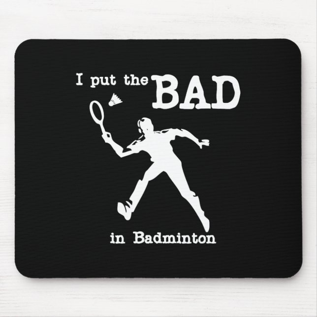 Jag la det onda i Badminton 4 Musmatta (Framsidan)