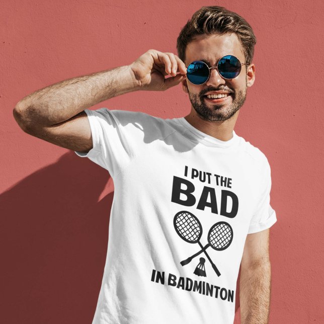Jag la det onda i Badminton Tee (Skapare uppladdad)