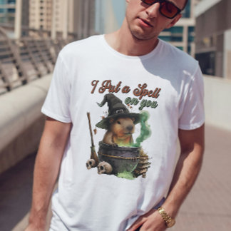 Jag la en spell på Capybara Halloween Funny T-Shir T Shirt