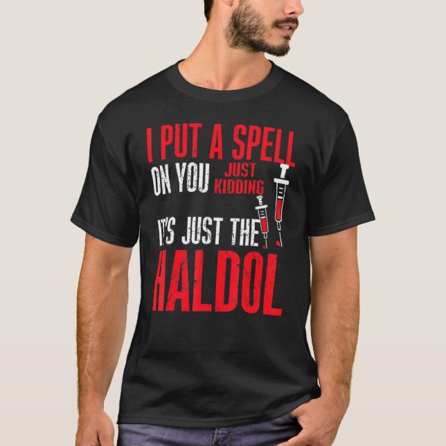 Jag la en spell på dig.. t shirt (Framsida)