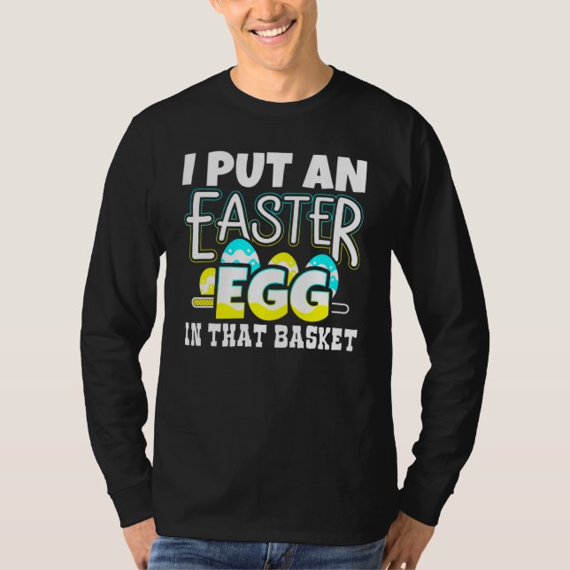 Jag la ett Påskägg i Basket Gravid Annou T Shirt (Framsida)