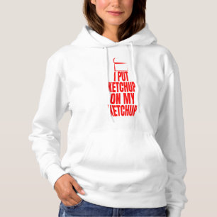 Jag la ketchup på min ketchup t shirt