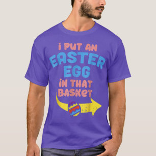 Jag la Påskägg i Basket Lundny Gravid Announc T Shirt