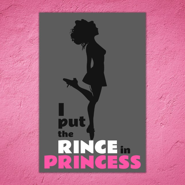 Jag la regnet i prinsessan Irish Dance Poster (Skapare uppladdad)
