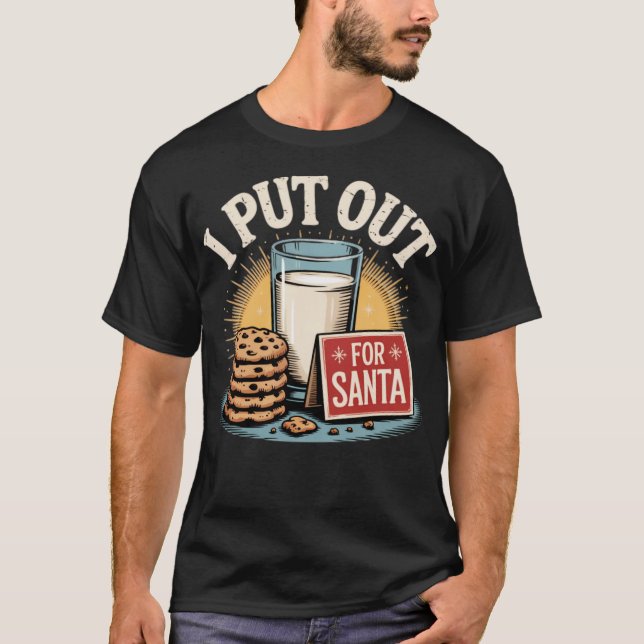 Jag la ut för tomten t shirt (Framsida)