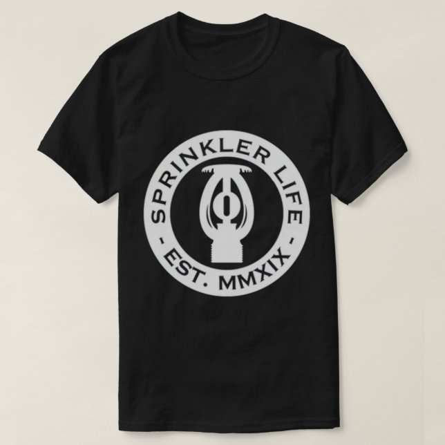 Jag la ut Sprinkler Fitter Sweatshirt T Shirt (Design framsida)