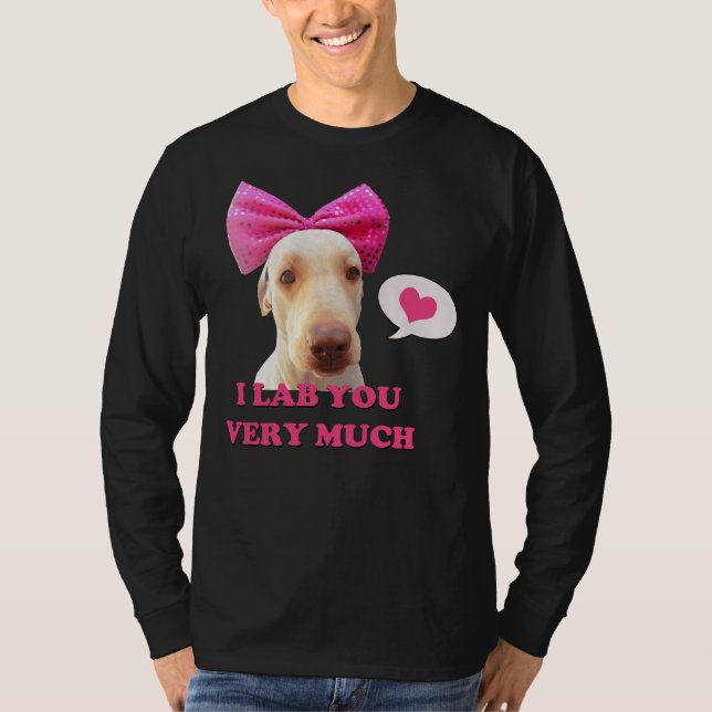 Jag Lab dig väldigt mycket T Shirt (Framsida)