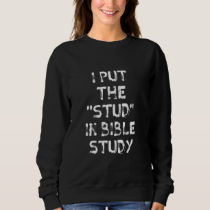 Jag Lade Studsen I Bibelstudiet, Roligt Kristet Gi T Shirt