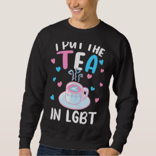 Jag lade teatern i LGB Transgender Lgbtq Gay pride Lång Ärmad Tröja
