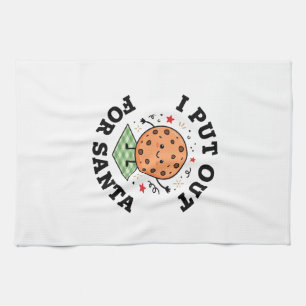 Jag Lade Ut För Santa Cookie Jul Kökshandduk