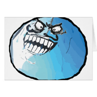 jag låg ansikte hälsningskort