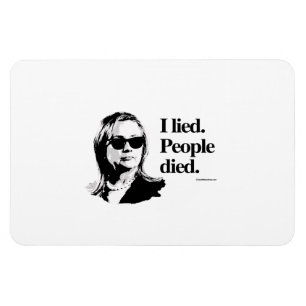 Jag låg, och folket dog magnet