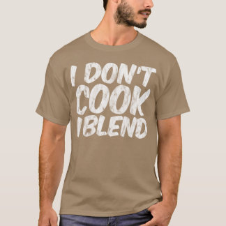 Jag lagar inte mat Jag blandar vintage T Shirt
