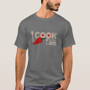Jag lagar mat skjortan - välj stil & färga tee shirt