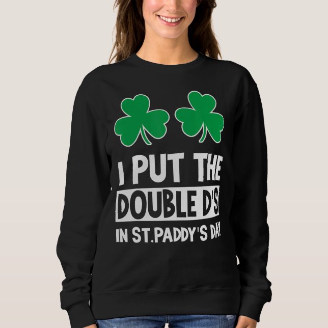 Jag lägger Dubbla Ds St paddys day Iris T Shirt (Framsida)