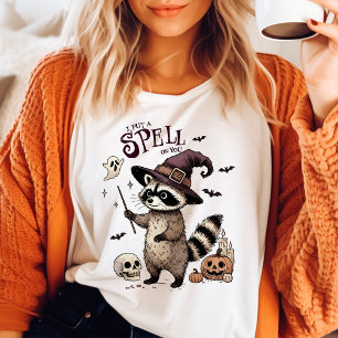 Jag Lägger En Förbannelse På Dig Tvättbjörnshäxa H T Shirt