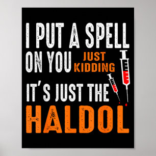 Jag Lägger En Förtrollning På Dig Bara Skämtar Det Poster