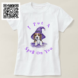 Jag lägger en smäll på din beagle Witch T Shirt