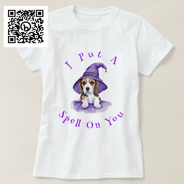 Jag lägger en smäll på din beagle Witch T Shirt (Skapare uppladdad)
