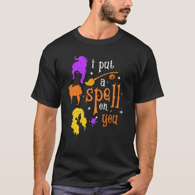 Jag lägger en spell på dig... -................... t shirt (Framsida)