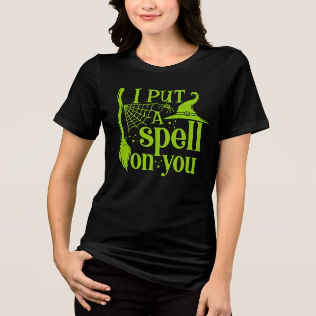 "Jag lägger en stavning på dig" T Shirt (Framsida)