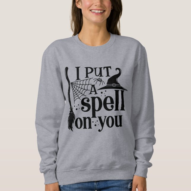 "Jag lägger en stavning på dig" T Shirt (Framsida)