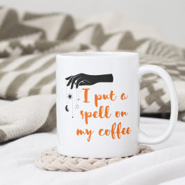 Jag lägger en stavning på mitt kaffe-fina Anpassad Kaffemugg